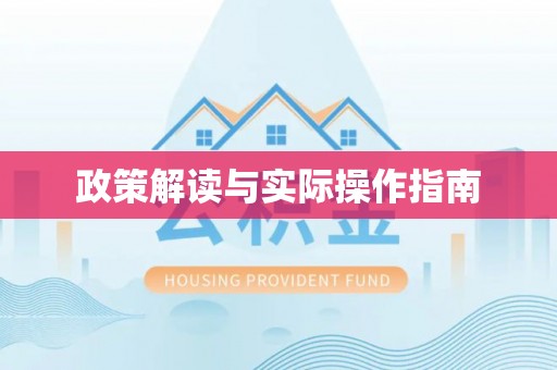 鸡东政策解读与实际操作指南