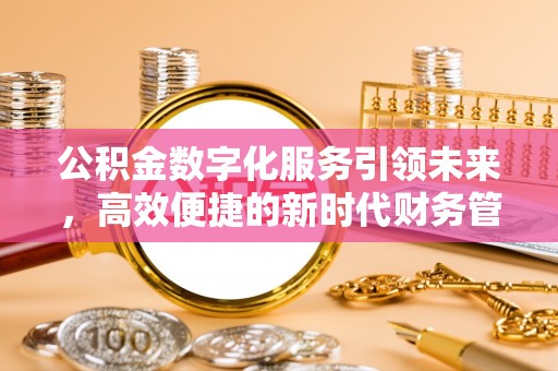 鸡东公积金数字化服务引领未来，高效便捷的新时代财务管理