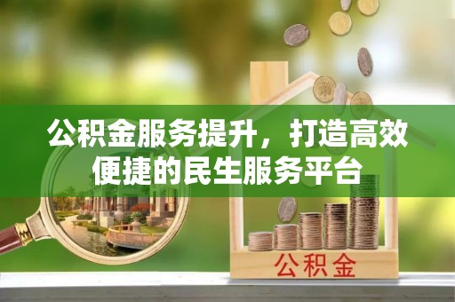鸡东公积金服务提升，打造高效便捷的民生服务平台