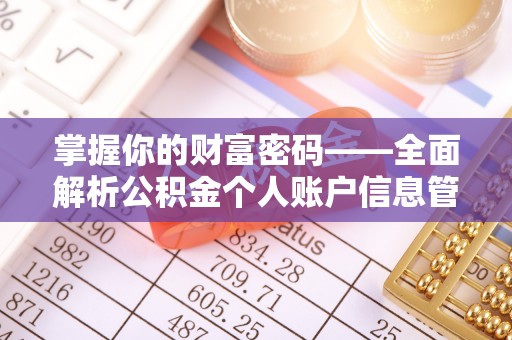 鸡东掌握你的财富密码——全面解析公积金个人账户信息管理与优化