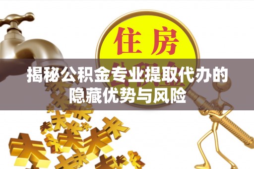 鸡东揭秘公积金专业提取代办的隐藏优势与风险