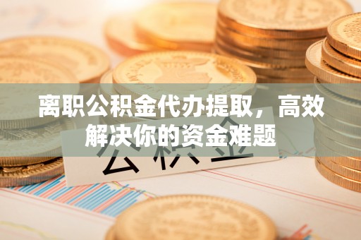 鸡东离职公积金代办提取，高效解决你的资金难题