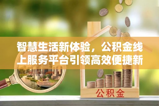 鸡东智慧生活新体验，公积金线上服务平台引领高效便捷新潮流