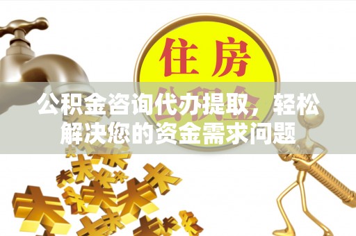 鸡东公积金咨询代办提取，轻松解决您的资金需求问题