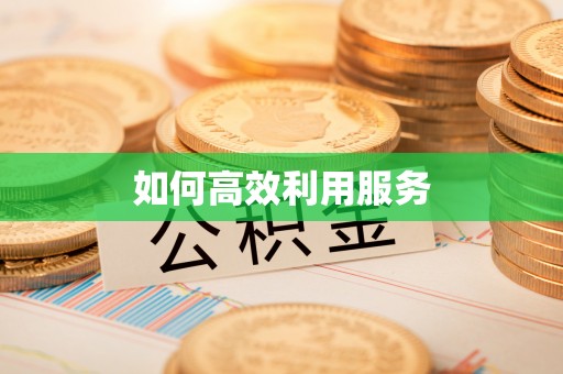 鸡东如何高效利用服务