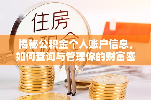 鸡东揭秘公积金个人账户信息，如何查询与管理你的财富密码