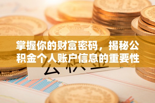 鸡东掌握你的财富密码，揭秘公积金个人账户信息的重要性