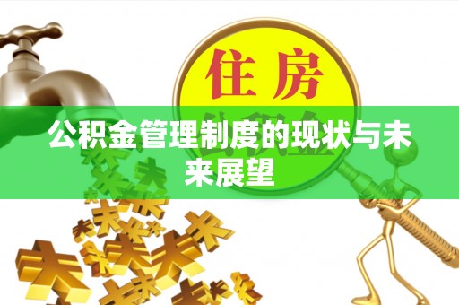 鸡东公积金管理制度的现状与未来展望